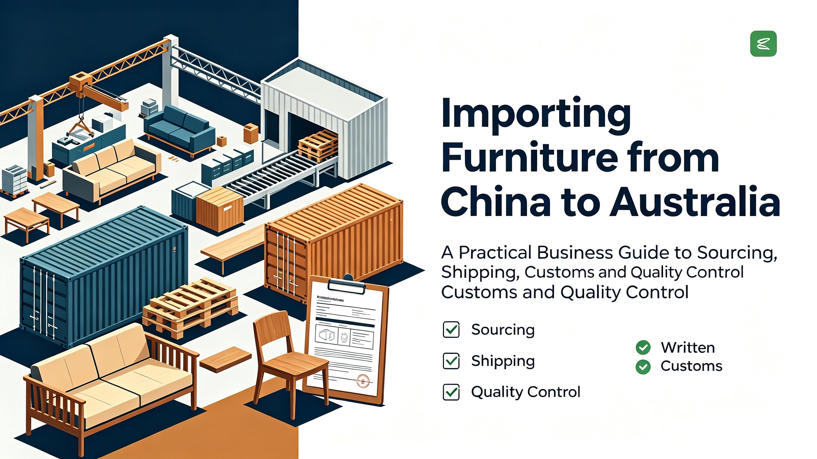 Import Furniture from China to Australia: How to Save Costs and Build a Successful Supply Chain